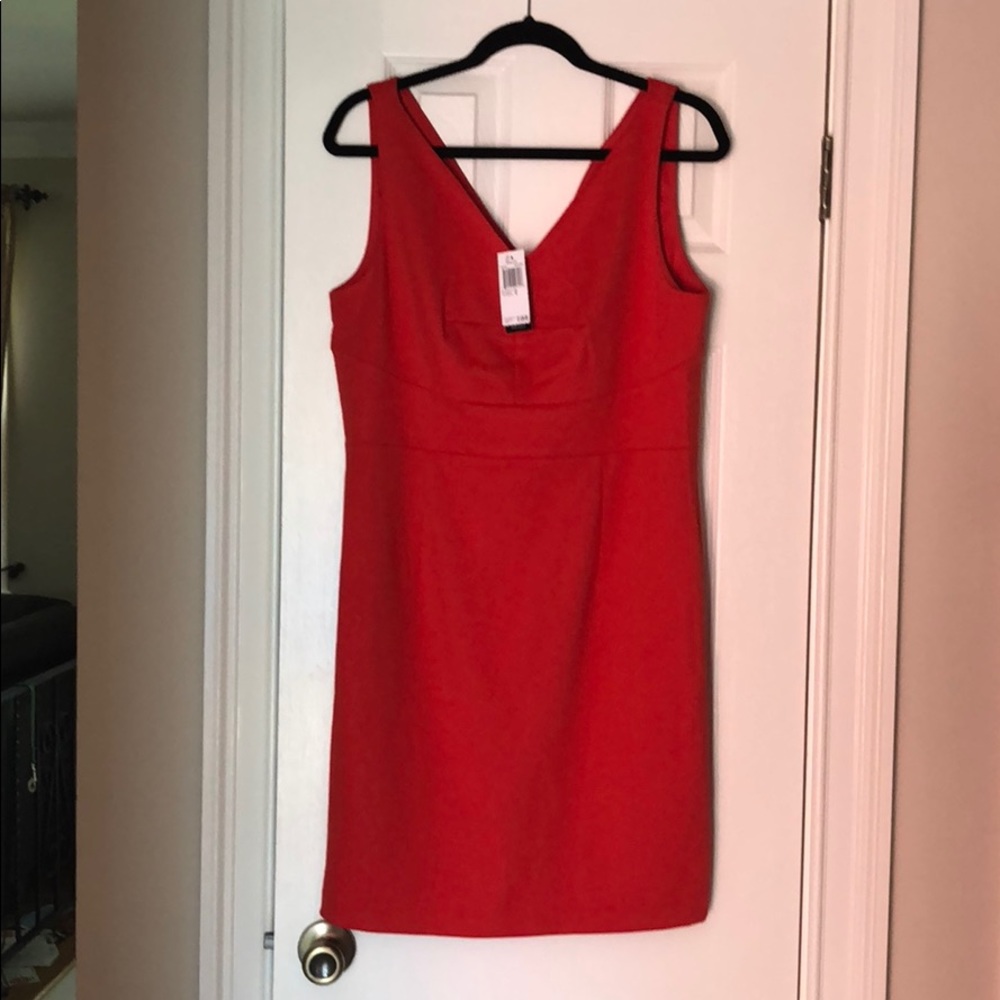 Matte red Premise dress